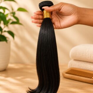 straight hair